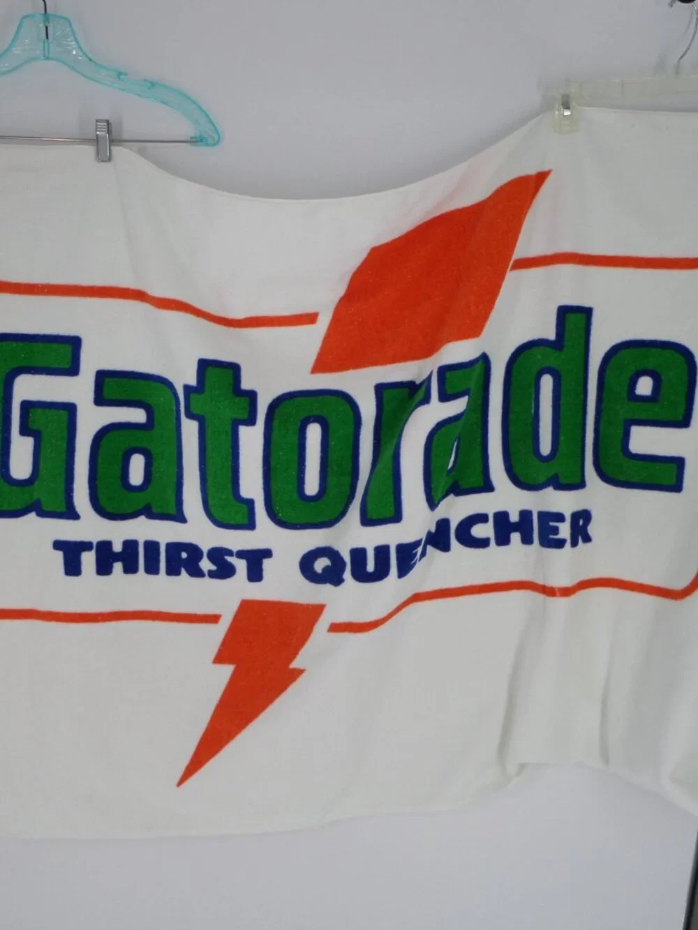 Vintage 80's Gatorade Thirst Quencher Beach Towel Never Been Used 66X36